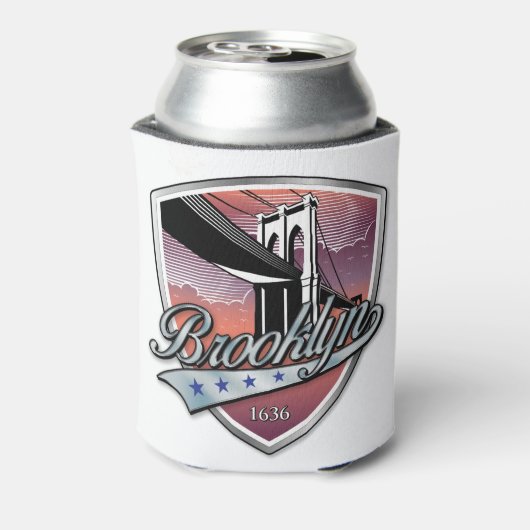 Brooklyn Design Silver Blikjeskoeler (Blikje Achterkant)