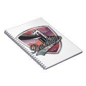 Brooklyn Design Silver Metallic Notitieboek (Rechterzijde)
