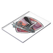 Brooklyn Design Silver Metallic Notitieboek (Linkerzijde)