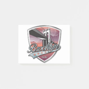 Brooklyn Design Silver Post-it® Notes