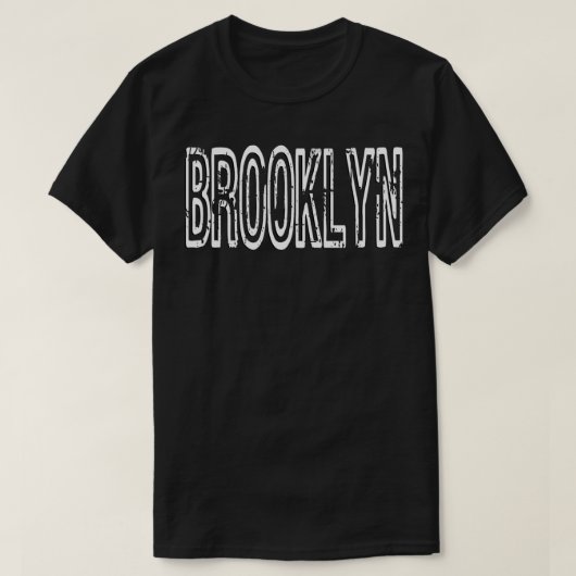 Brooklyn Distressed Letters Pullover (Design devant)