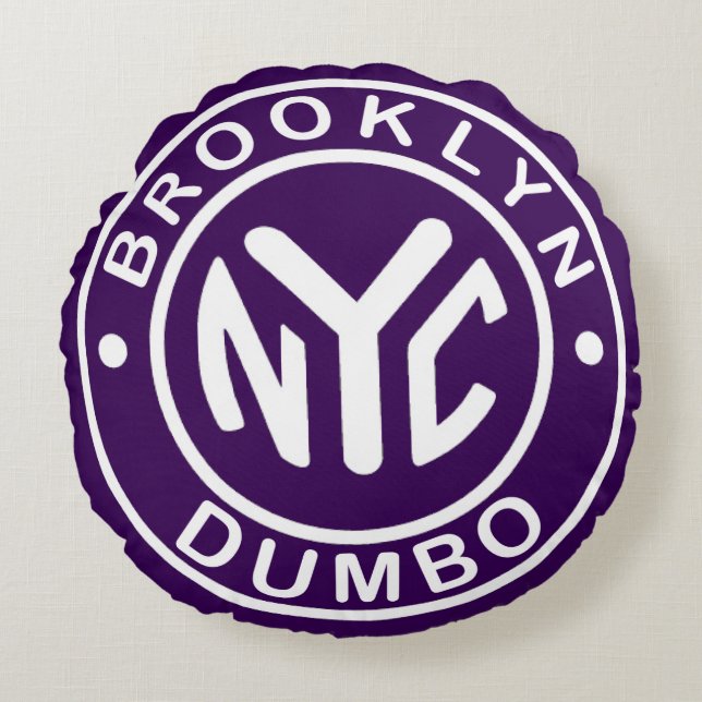 BROOKLYN DUMBO PILLOW ROND KUSSEN (Voorkant)