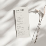 BROOKLYN Elegant Serif Mariage Dîner Menu<br><div class="desc">La suite de faire-part de mariage Brooklyn présente un design sophistiqué dans une palette raffinée de lin et de gris, incarnant l'élégance et la modernité. Conçues avec une police serif, ces invitations dégagent un charme intemporel, ce qui les rend parfaites pour les couples à la recherche d'un faire-part élégant mais...</div>