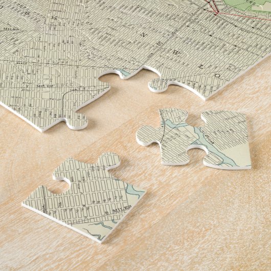 Brooklyn en Vicinity Legpuzzel (Zijkant)