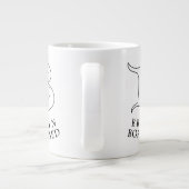 BROOKLYN EST NÉ ET A ÉLEVÉ JUMBO MUG (Dos)