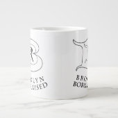 BROOKLYN EST NÉ ET A ÉLEVÉ JUMBO MUG (Devant)