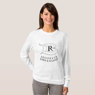 BROOKLYN EST NÉ ET ÉLEVÉ™ T-SHIRT À LONGUE S