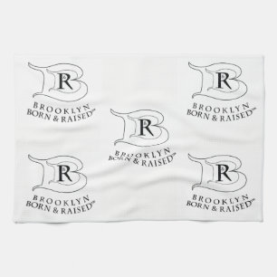 BROOKLYN GEFORNEN EN GELEVERD LOGO DISH TOWEL THEEDOEK