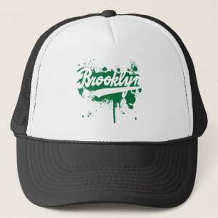 Brooklyn Gepineerde Groen Pet