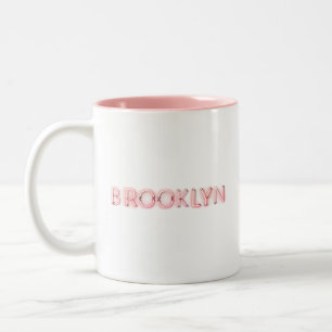 Brooklyn Ggloed Neon Lights Tweekleurige Koffiemok