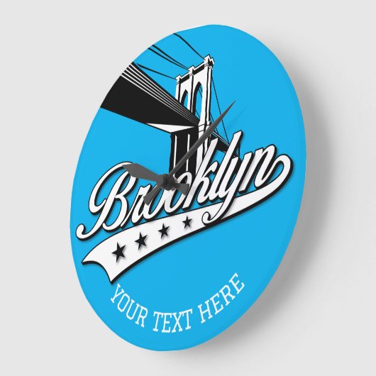 Brooklyn Gold-Sjabloon Grote Klok (Hoek)