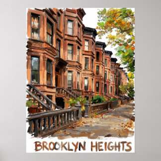Brooklyn Heights Brooklyn Poster