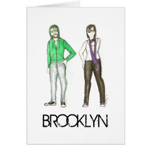 Brooklyn Hipster New York City NYC Hipsters Kaart