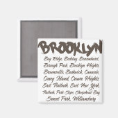 Brooklyn Hoods Magneet (Voorkant / Achterkant)