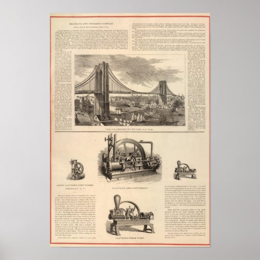 Brooklyn Life Insurance Company Poster (Voorkant)