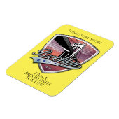 Brooklyn Logo Design Magneet (Linkerzijde)