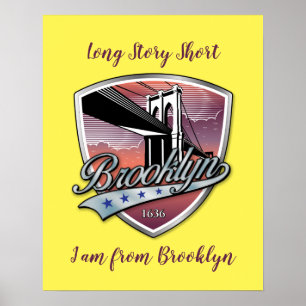 Brooklyn Logo Design Poster