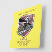 Brooklyn Logo Design Vierkante Klok (Hoek)