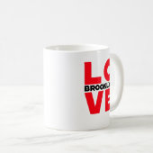 Brooklyn Love Coffee Mug (Devant droit)