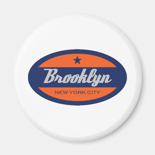 *Brooklyn Magneet (Voorkant)