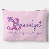Brooklyn naam beginnend met B potlood hoesje of Etui (Achterkant)