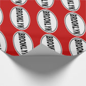 Brooklyn New York Cadeaupapier (Hoek)