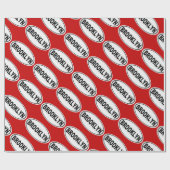Brooklyn New York Cadeaupapier (Vlak)