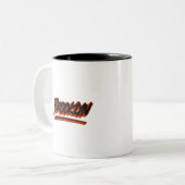 Brooklyn New York Graffiti Style café Mug (Devant gauche)