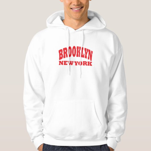 Brooklyn New York Hoodie (Voorkant)