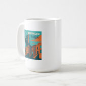 Brooklyn New York Koffiemok (Voorkant links)