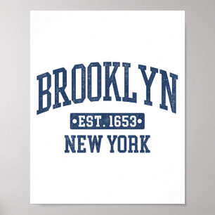 Brooklyn New York NY Sportontwerp Poster