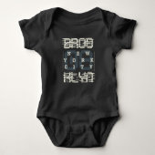 Brooklyn new york romper (Voorkant)