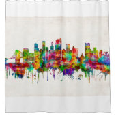 Brooklyn New York Skyline Douchegordijn (Voorkant)