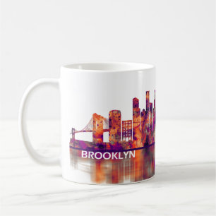 Brooklyn New York Skyline Koffiemok