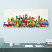 Brooklyn New York Skyline Spandoek (Beurs)