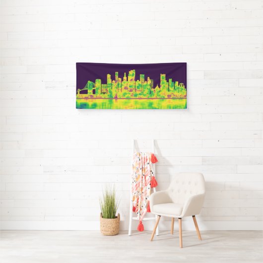 Brooklyn New York Skyline Spandoek (Insitu)