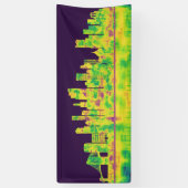 Brooklyn New York Skyline Spandoek (Verticaal)