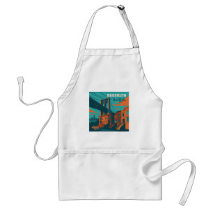 Brooklyn New York Standaard Schort