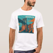 Brooklyn New York T-shirt (Voorkant)