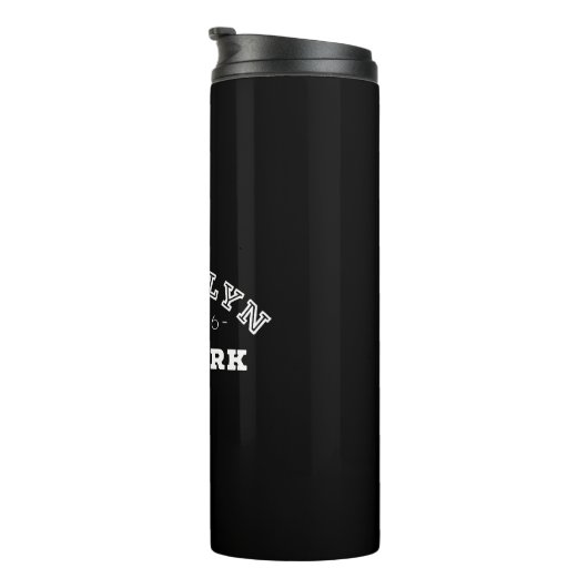 Brooklyn New York Thermosbeker (Geroteerd rechts)