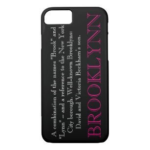 "BROOKLYN" Nom/Signification iPhone 7 COQUE