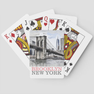Brooklyn NYC New York Pokerkaarten