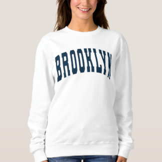 Brooklyn NYC Vintage College Style Sweatshirt