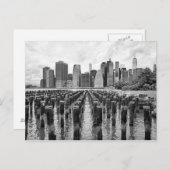 Brooklyn Pier Pylons Briefkaart (Voorkant / Achterkant)