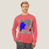 Brooklyn PinGolf League Tri-Blend Shirt (Voorkant)