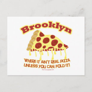 Brooklyn Pizza Briefkaart