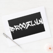 BROOKLYN RECHTHOEKIGE STICKER (Envelop)