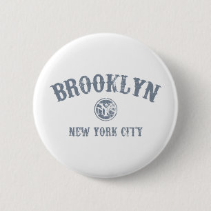 *Brooklyn Ronde Button 5,7 Cm