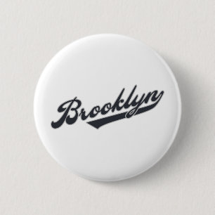 *Brooklyn Ronde Button 5,7 Cm