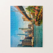 Brooklyn Silhouet. Legpuzzel (Verticaal)